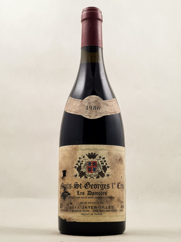 Gilles Jayer - Nuits St Georges 1er Cru "Les Damodes" 1986