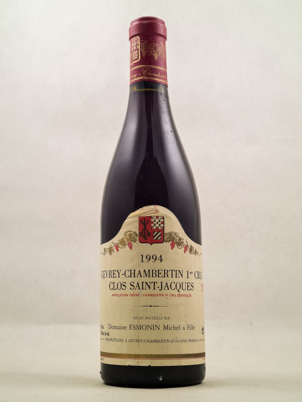 Sylvie Esmonin - Gevrey Chambertin 1er Cru "Clos Saint Jacques" 1994