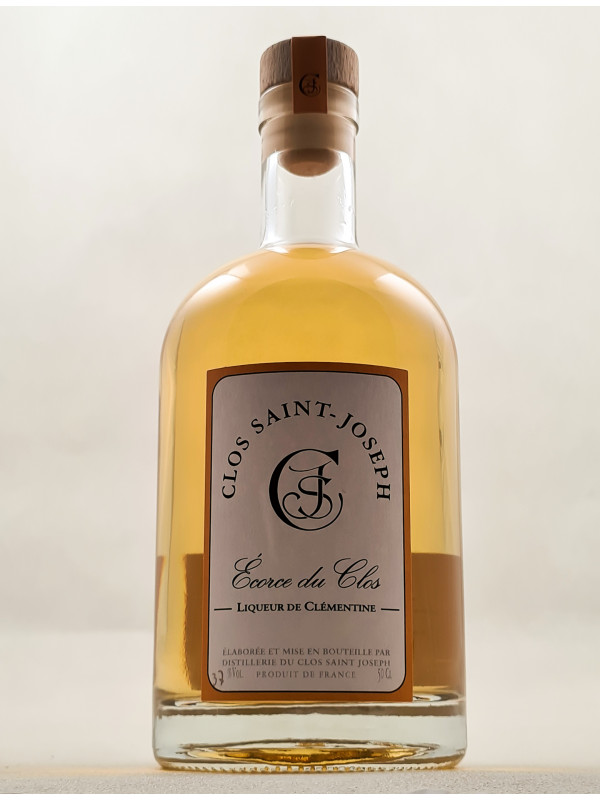 Clos Saint Joseph Liqueur de Clémentine "Ecorce du Clos" 50cl