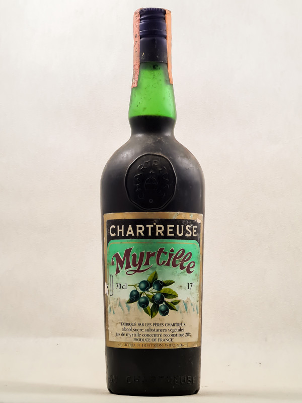 Pères Chartreux - Chartreuse Myrtille 80's