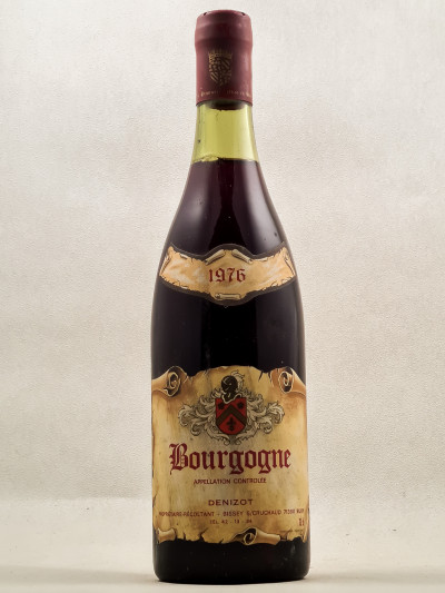 Denizot - Bourgogne Pinot Noir 1976