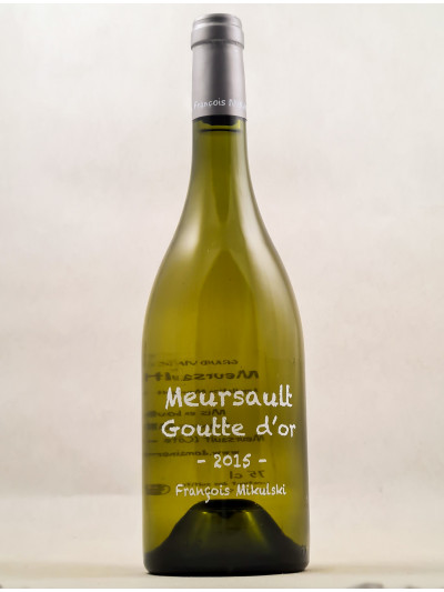 Mikulski - Meursault 1er cru "La Goutte d'Or" 2015