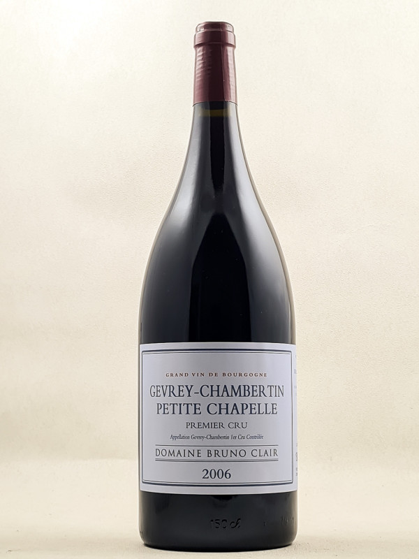 Bruno Clair - Gevrey Chambertin 1er cru "Petite Chapelle" 2006 MAGNUM