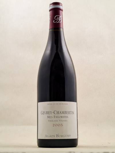 Alain Burguet - Gevrey Chambertin "Mes favorites - Vieilles Vignes" 2005