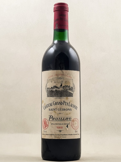 Grand Puy Lacoste - Pauillac 1988