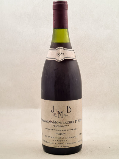 JMB - Chassagne Montrachet rouge "Morgeot" 1987