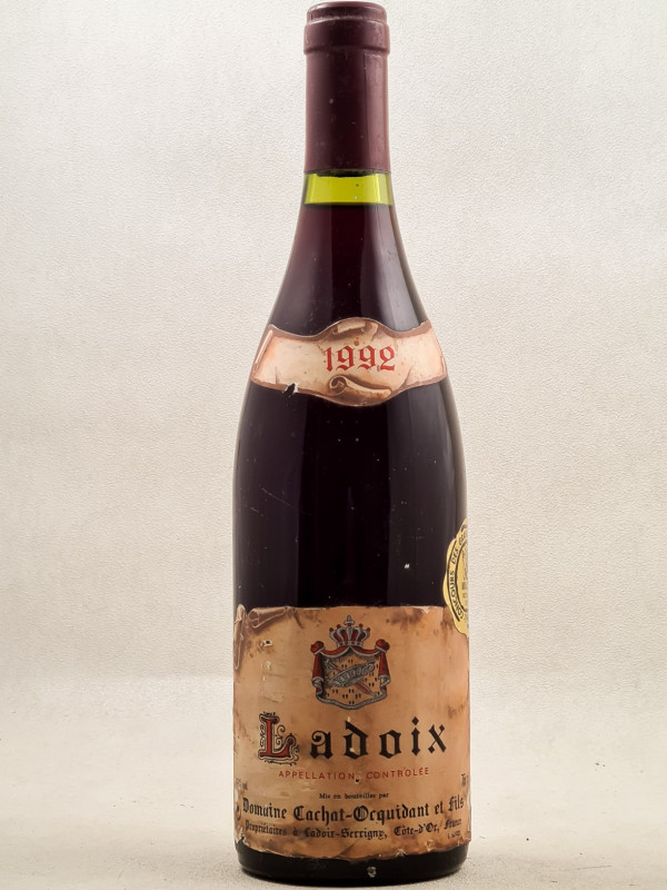 Cachat Ocquidant - Ladoix 1992