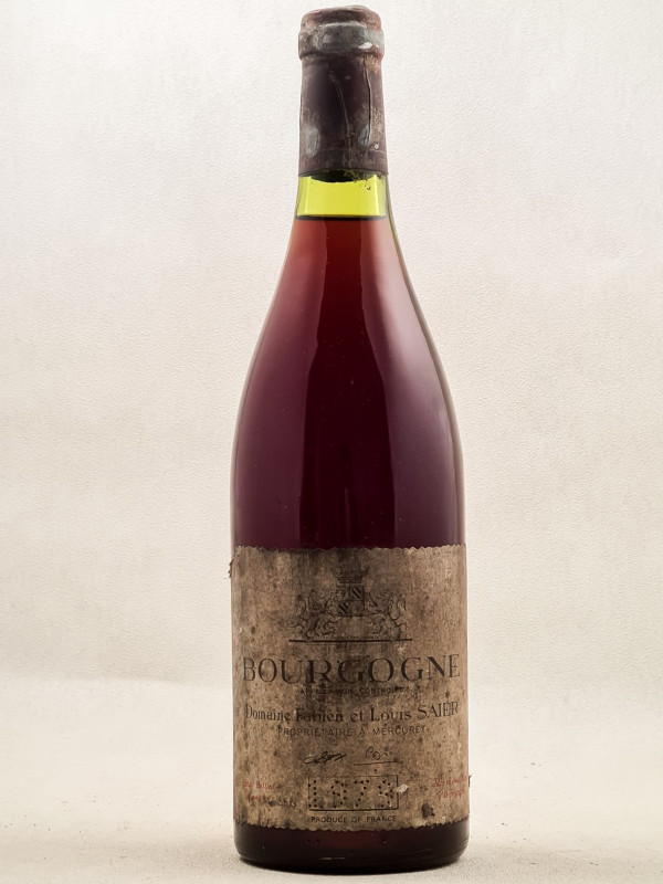 Domaine F & L Saier - Bourgogne 1979