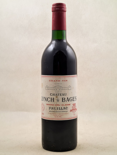 Lynch Bages - Pauillac 1985