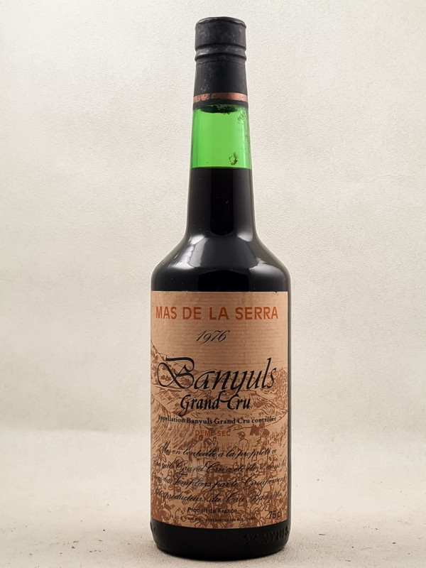 Cellier des Templiers - Banyuls "Mas de la Serra" 1976