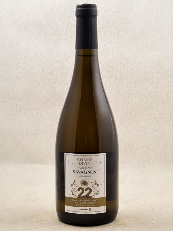 Champ Divin - Côtes du Jura "Soleil Blanc Savagnin Martinière" 2022