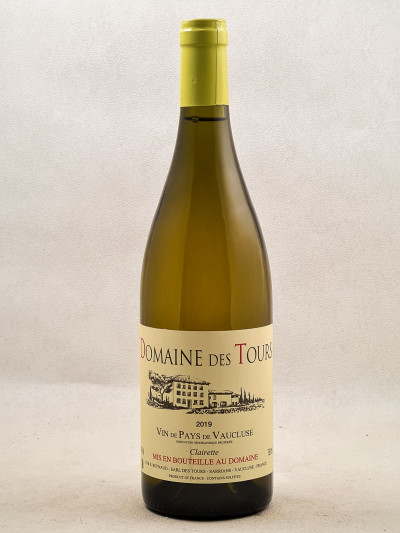 Domaine des Tours blanc - Vin de Pays du Vaucluse "Clairette" 2019