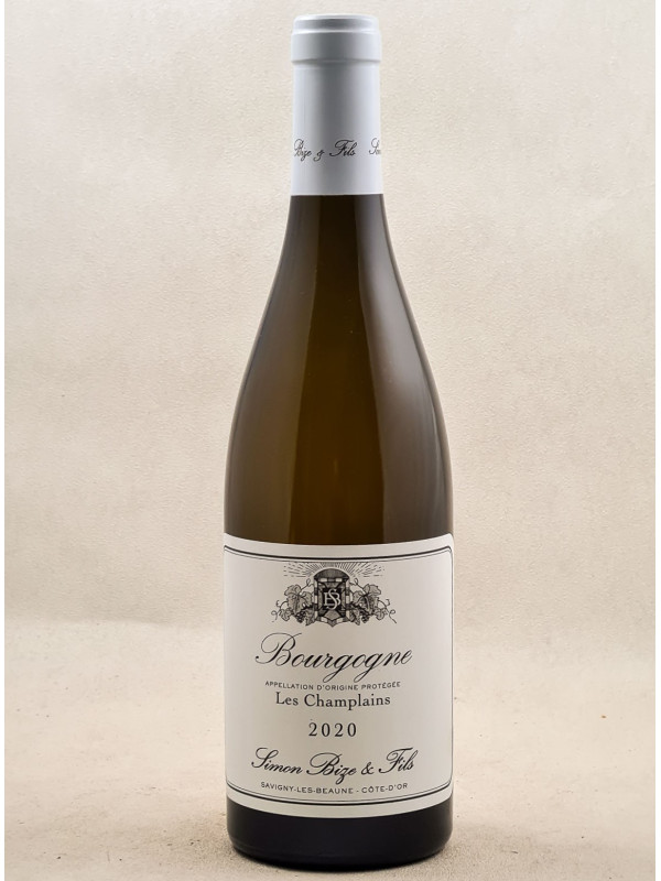 Simon Bize - Bourgogne blanc "Les Champlains" 2020