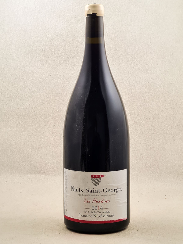 Faure - Nuits St Georges "Les Herbues" 2014 MAGNUM