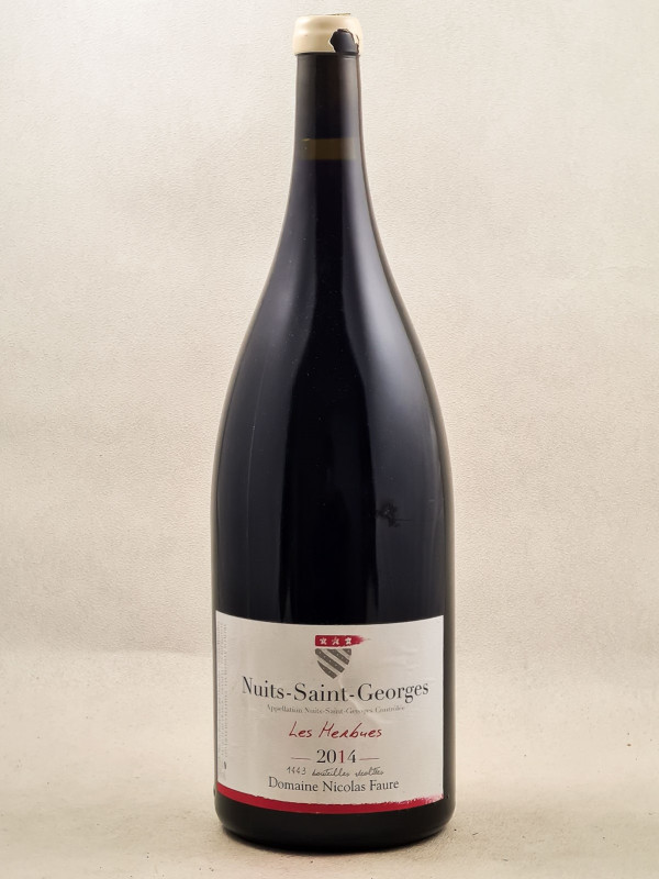 Faure - Nuits St Georges "Les Herbues" 2014 MAGNUM