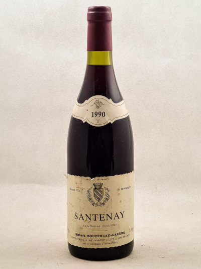 Bouzereau-Gruère - Santenay rouge 1990
