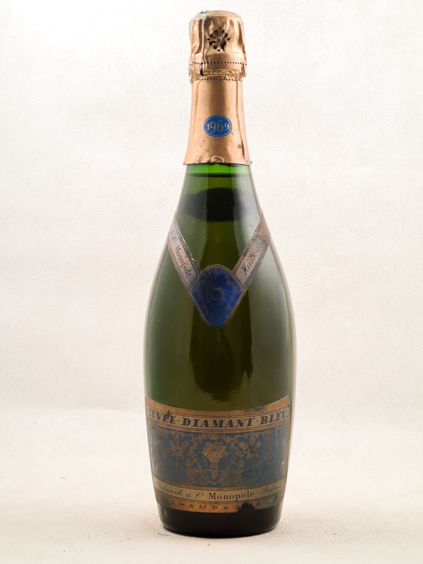 Heidsieck & Monopole - Champagne "Diamant Bleu" 1969