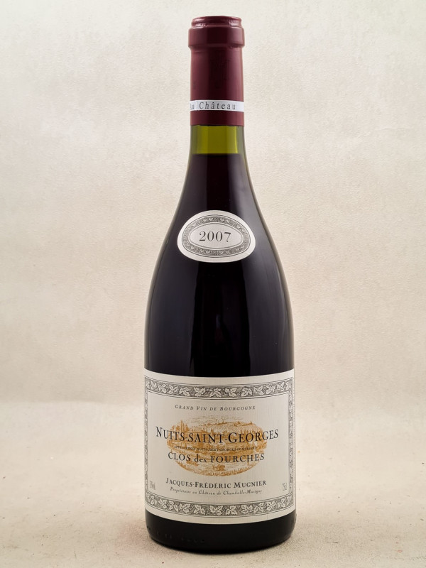 Mugnier - Nuits Saint Georges "Clos des Fourches" 2007