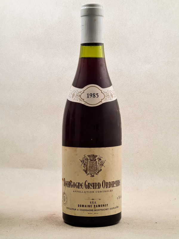Ramonet - Bourgogne Grand Ordinaire 1985