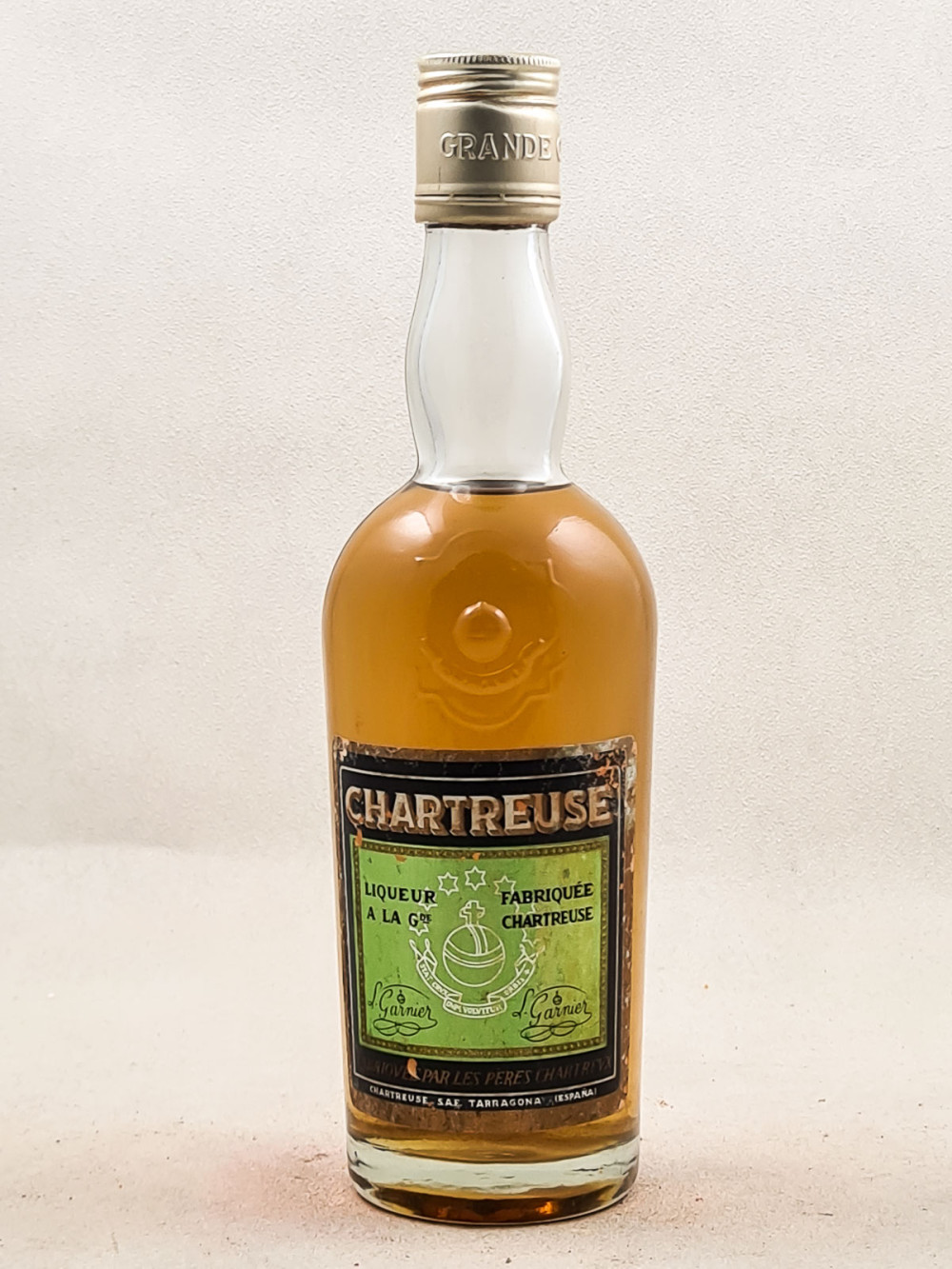 CHARTREUSE VERTE - TARRAGONE GRUNO 1965-1966 DEMI BOUTEILLE - Prestige  Cellar