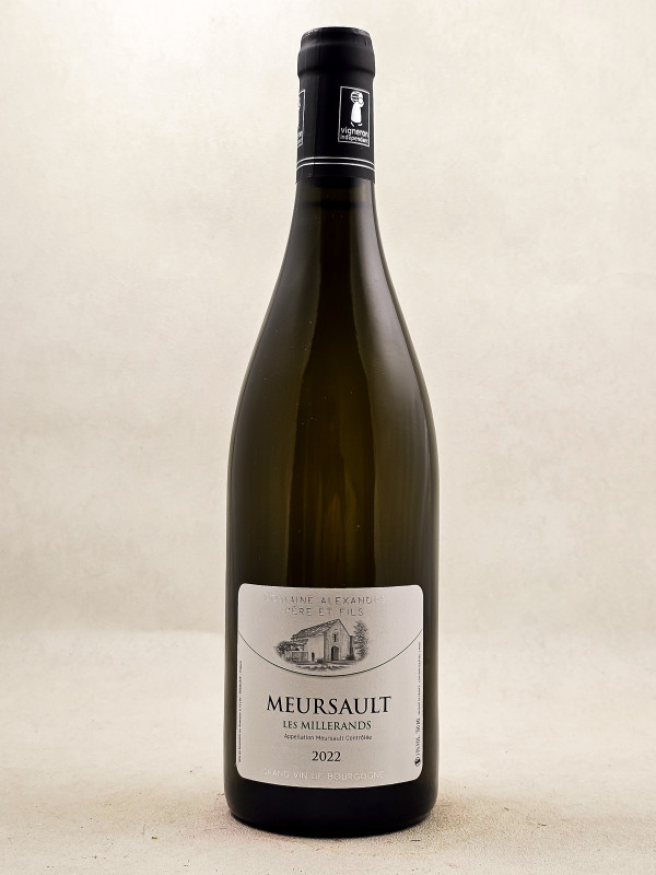 Domaine Alexandre Père et fils - Meursault "Les Millerands" 2022