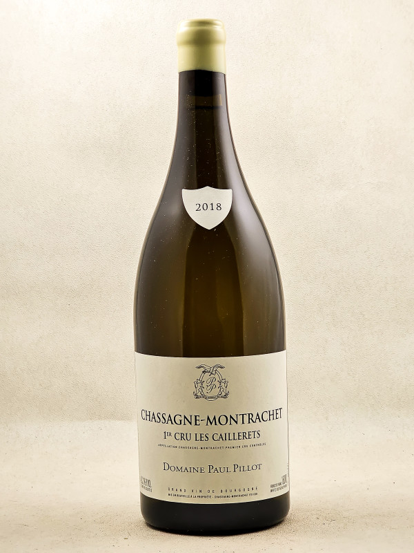 Paul Pillot - Chassagne Montrachet 1er cru "Les Caillerets" 2018 MAGNUM