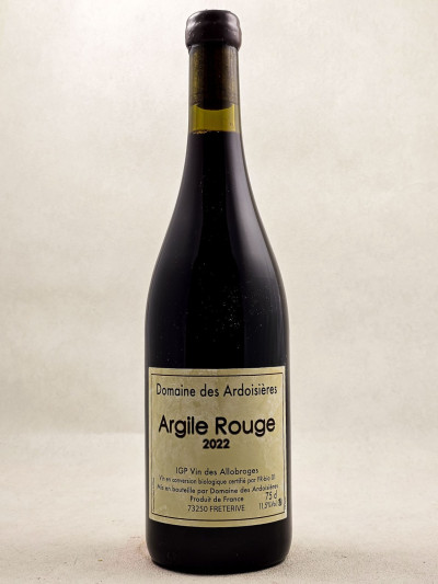Ardoisières - Vin des Allobroges "Argile" rouge 2022