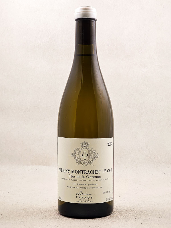 Alvina Pernot - Puligny Montrachet 1er Cru "Clos de la Garenne"