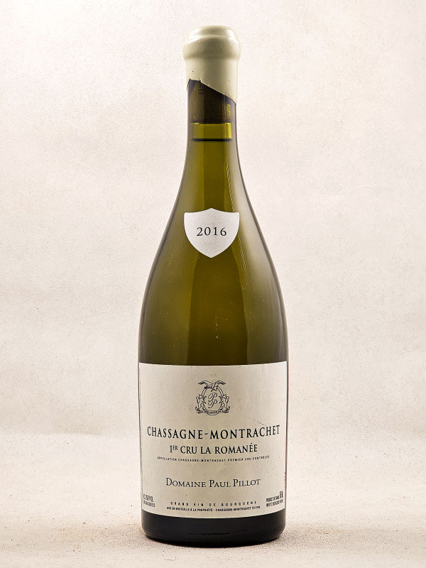 Paul Pillot - Chassagne Montrachet 1er cru "La Romanée" 2016