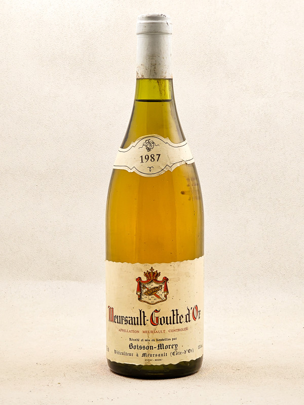 Boisson-Vadot - Meursault 1er Cru "Goutte d'Or" 1987