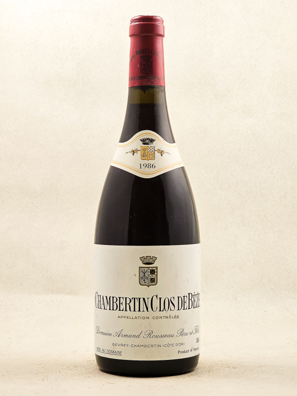 Armand Rousseau - Chambertin Clos de Bèze 1986