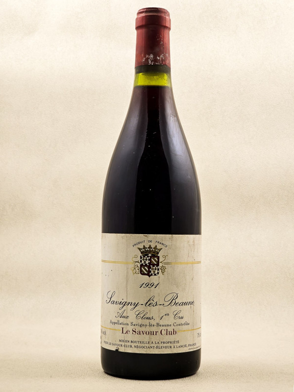 Savour Club - Savigny Les Beaune 1er Cru "Aux Clous" 1991