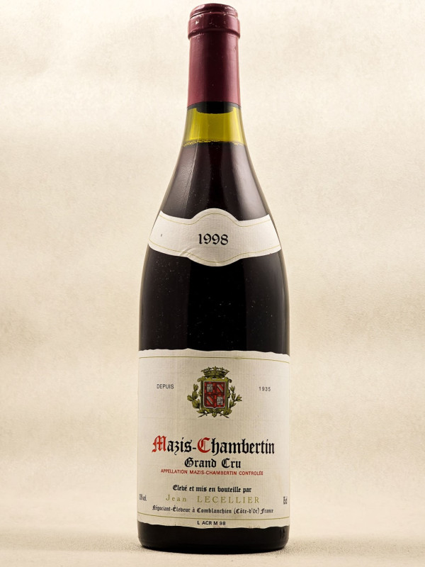 Jean Lecellier - Mazis Chambertin 1998