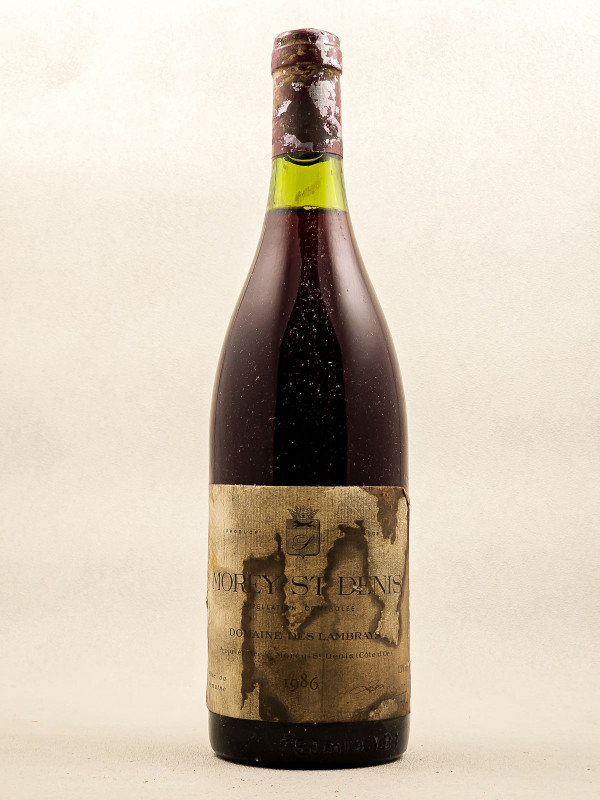 Domaine des Lambrays - Morey Saint Denis 1986