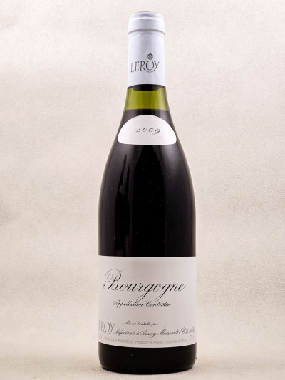 Leroy - Bourgogne Pinot Noir 2009