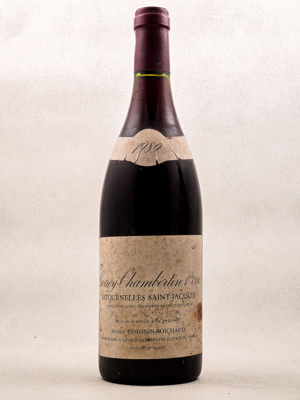 Esmonin Boichard - Gevrey Chambertin 1er cru "Estournelles St Jacques" 1989