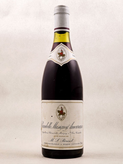 Parisot - Chambolle Musigny 1er Cru "Amoureuses" 1983