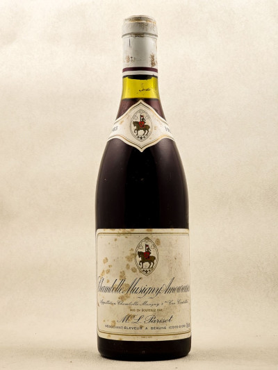 Parisot - Chambolle Musigny 1er Cru "Amoureuses" 1983