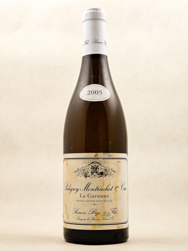 Simon Bize - Puligny Montrachet 1er Cru "La Garenne" 2005