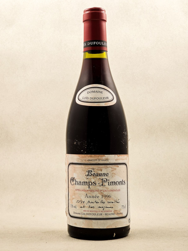 Loïs Dufouleur - Beaune 1er Cru "Les Champs-Pimonts" 1996