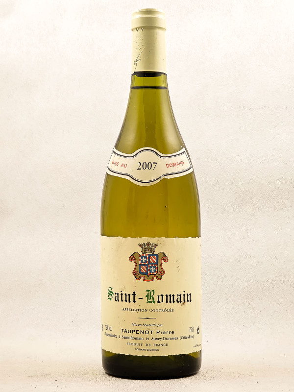 Taupenot - Saint Romain Blanc 2007