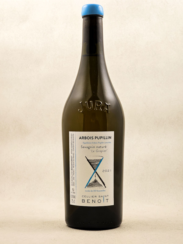 Cellier Saint Benoit - Arbois Pupillin Savagnin naturé "Le Grapiot" 2020