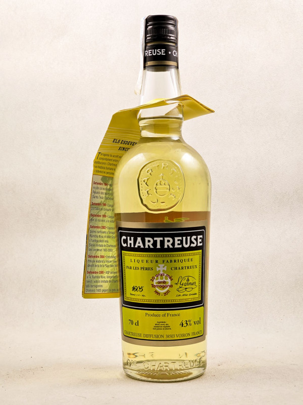Pères Chartreux - Chartreuse Jaune "Santa Tecla" 2019