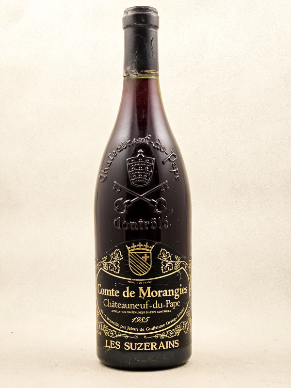 Comte de Morangies - Châteauneuf Du Pape "Les Suzerains" 1986