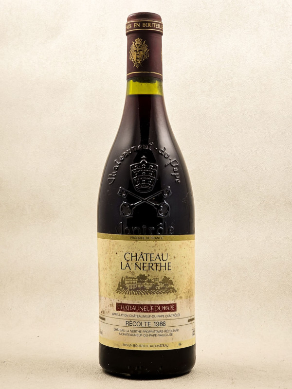 La Nerthe - Châteauneuf Du Pape 1988