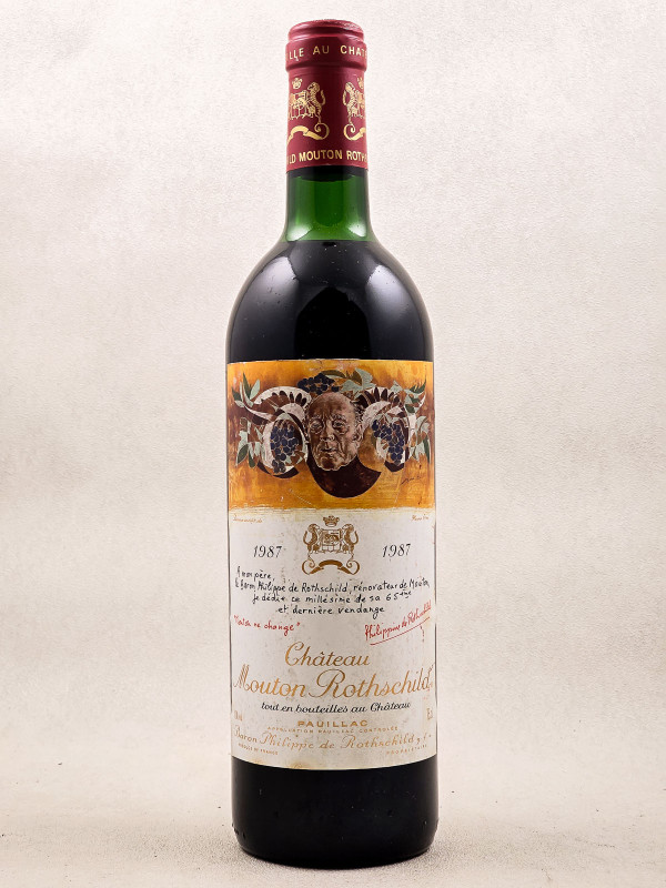 Mouton Rothschild - Pauillac 1987