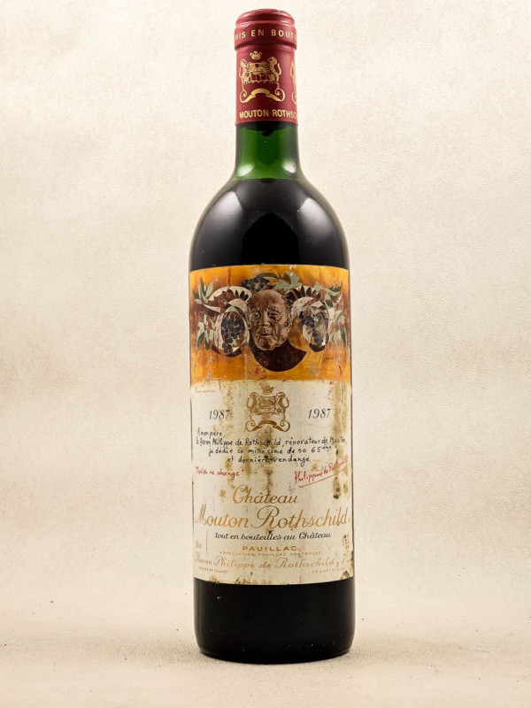Mouton Rothschild - Pauillac 1987