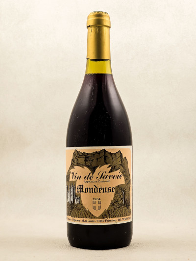 Prieuré Saint Christophe Michel Grisard - Vin de Savoie "Mondeuse" 1984