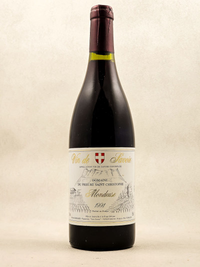 Prieuré Saint Christophe Michel Grisard - Vin de Savoie "Mondeuse" 1991