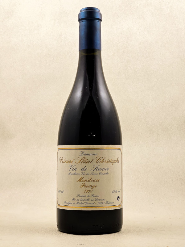 Prieuré Saint Christophe Michel Grisard - Vin de Savoie "Mondeuse Prestige" 1997